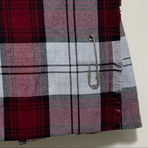Halpern Canada Made Vintage  Mini  Kilt Y2k Skirt - Picture 8 of 9